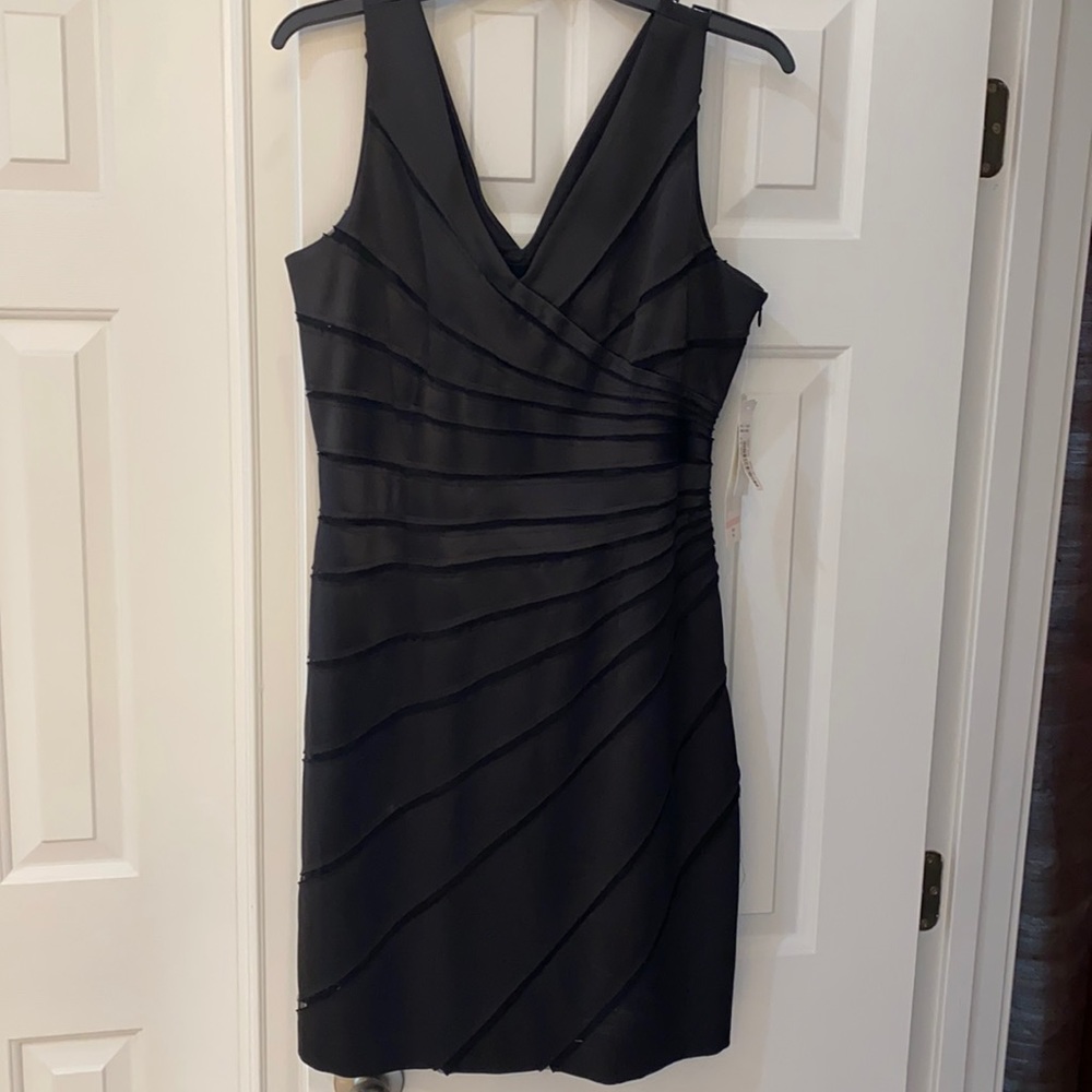 Leslie Fay Black Cocktail Dress